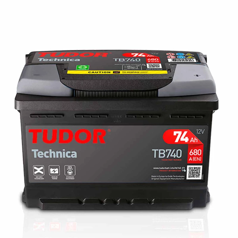 Acumulator auto TUDOR TB740 L03 74A P+ (680AH) 278/175/190