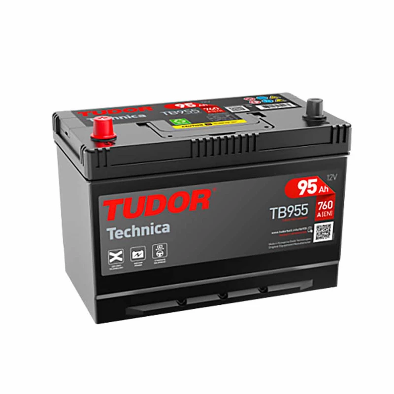 Аккумулятор авто TUDOR TB955 D31 Japan 95A L+ (760Ah) 306/173/222