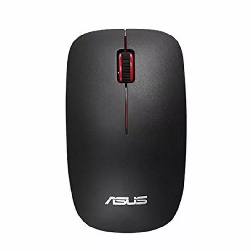 Mouse wireless ASUS WT300 WIRELESS OPTICAL MOUSE, BLACK/RED,, RF 2.4 GHz, Resolution 1000dpi/1600dpi, 2.4GHz Nano Dongle USB