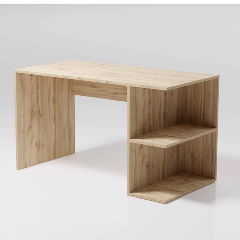 Masa de calculator SP 10009, Stejar inchis, 100x65x75