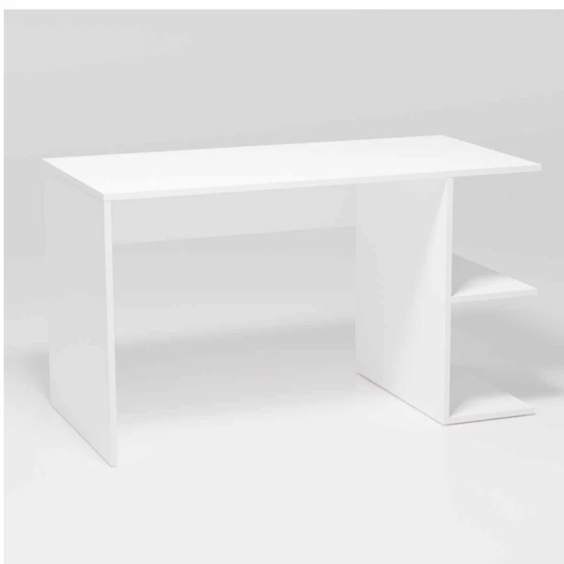 Masa de calculator SP 10101, Alb, 120x65x75