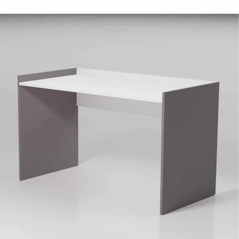 Masa de calculator SP 10402, Alb, Grafit, 100x65x75