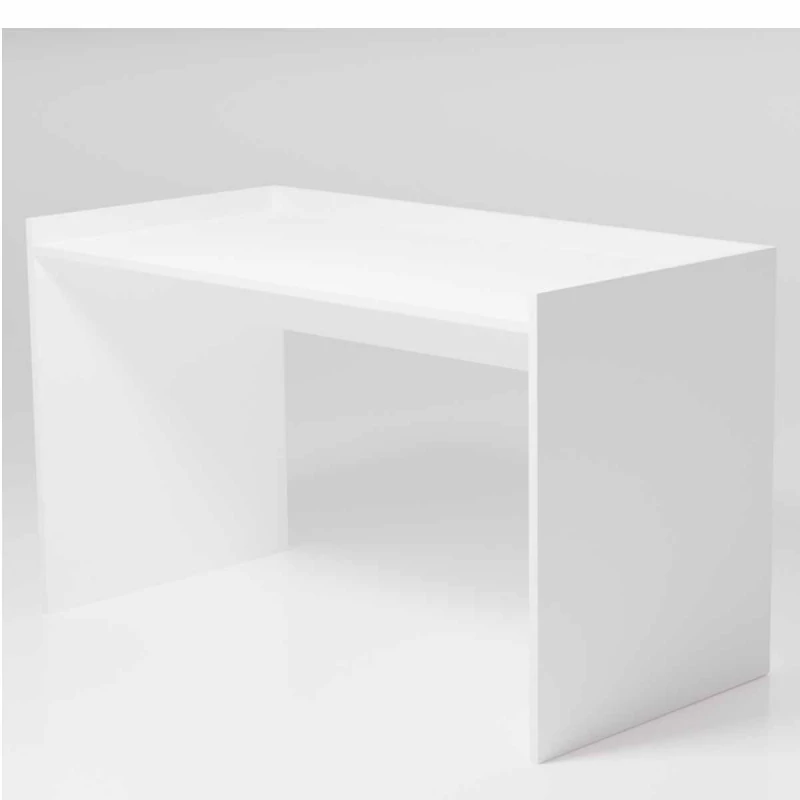 Masa de calculator SP 10801, Alb, 140x65x75