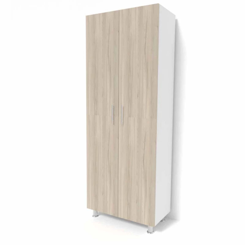 Dulap SP 15403, Alb, Stejar deschis