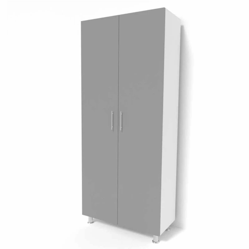 Dulap SP 15502, Alb, Grafit