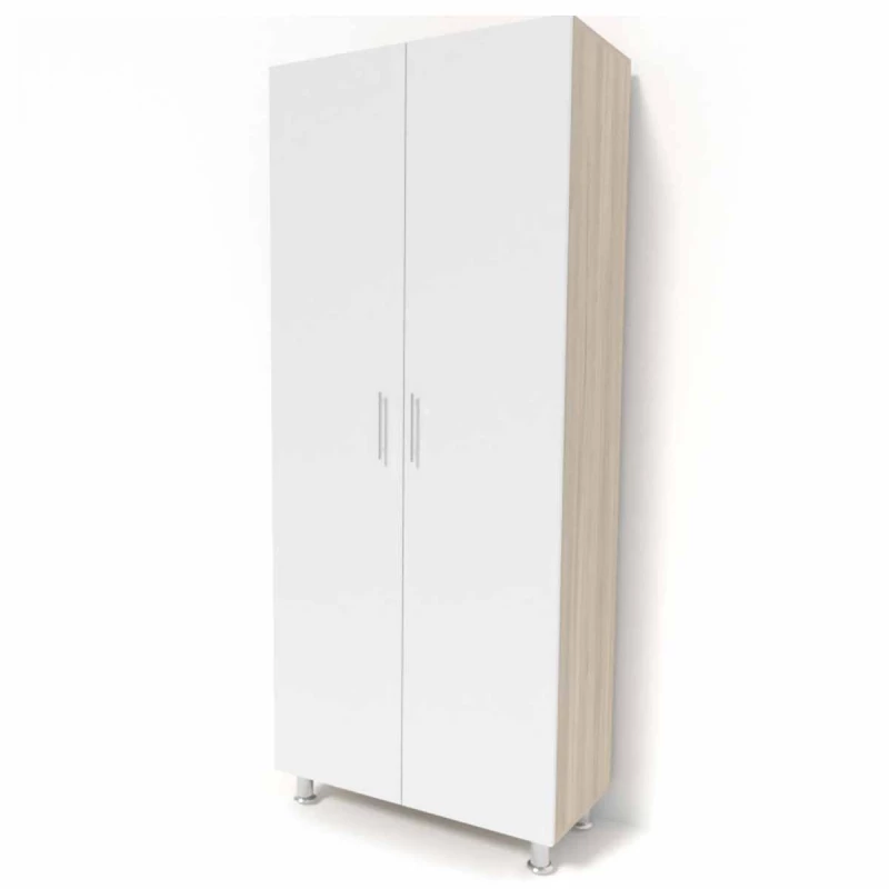 Dulap SP 15607, Alb, Stejar deschis