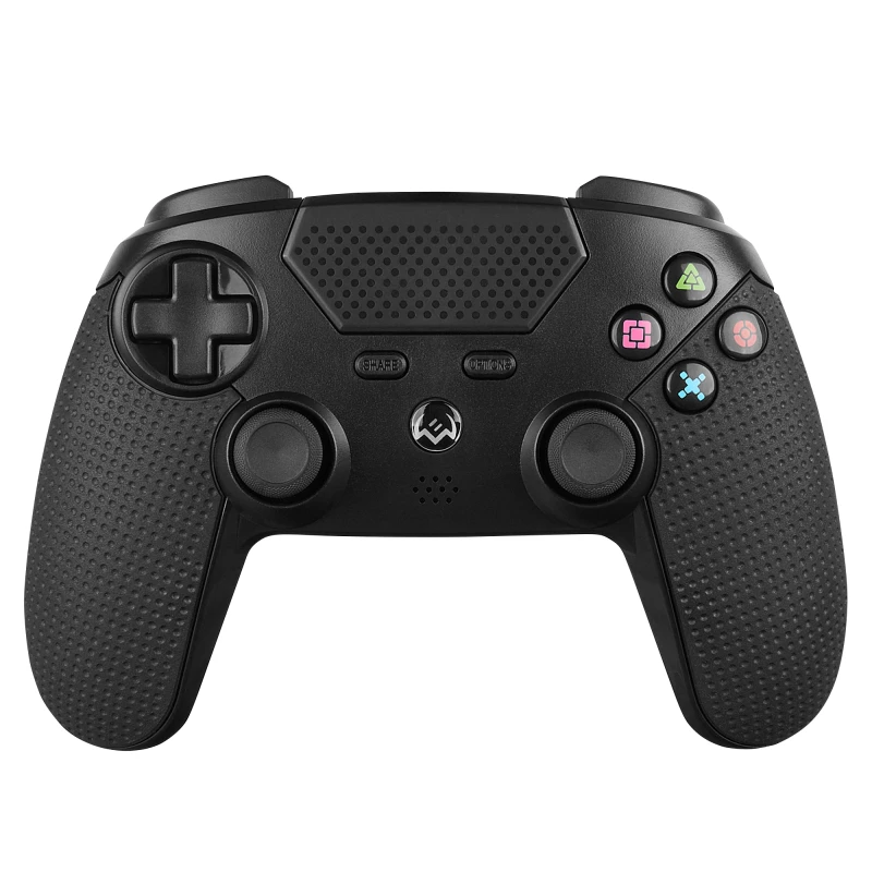 Gamepad SVEN GC-4040, 4 AXES, D-PAD, 2 MINI JOYSTICKS, 11 BUTTONS, VIBRATION FEEDBACK, TOUCHPAD, GYROSCOPE, 500MAH, 3.5MM, BT, BLACK