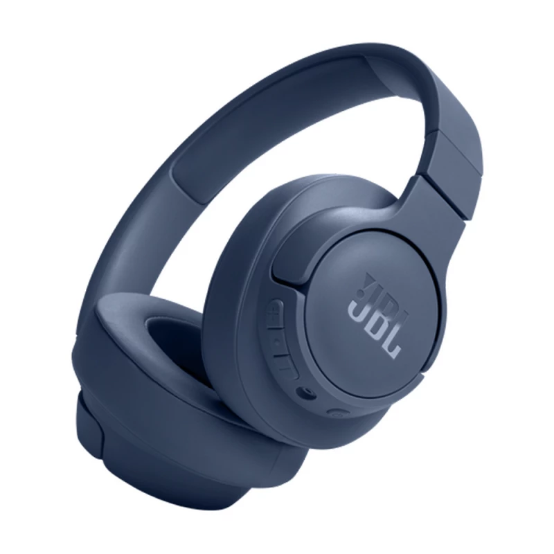 Casti cu fir si microfon JBL ON-EAR HEADPHONES WITH MIC BLUETOOTH TUNE 720BT, BLUE
