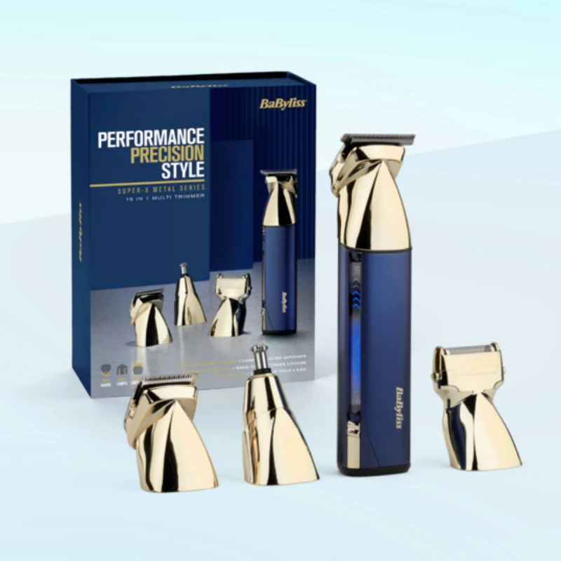 Машинка для стрижки BABYLISS MT992E, Японская сталь, Золото, Синий