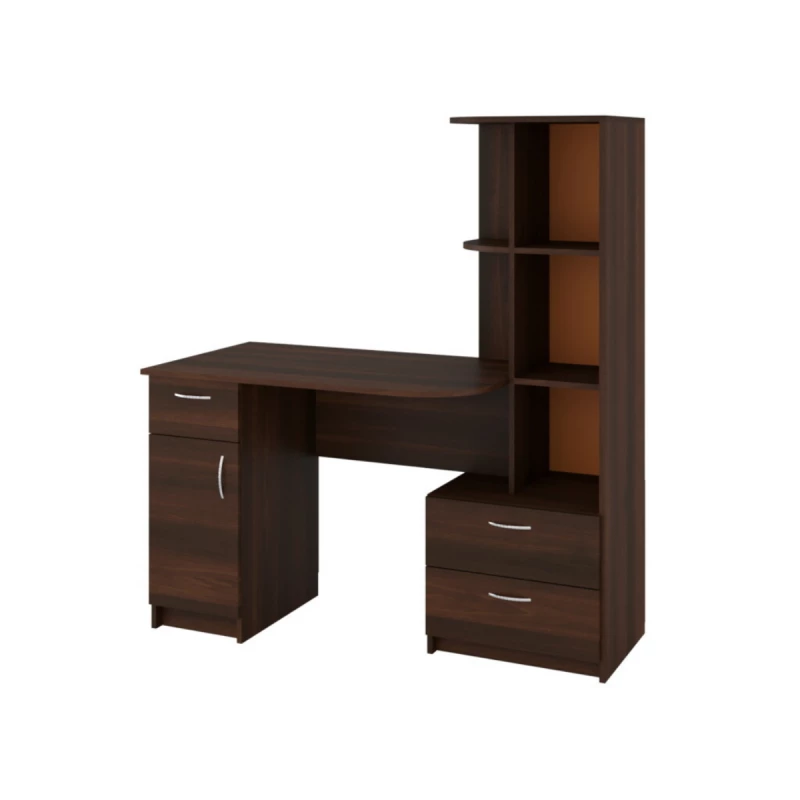 Masa de birou PEHOTIN FAVORIT, Nuc, 130x60x75/147