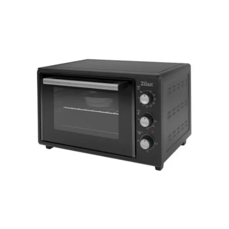 Cuptor electric Zilan ZLN8887, 35 l, 1800 W, 3 functii, Timer, Negru