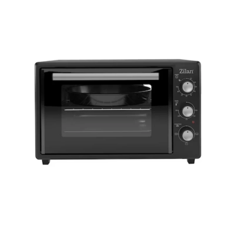 Cuptor electric Zilan ZLN8894, 35 l, 1800 W, 3 functii, Timer 90 min, Negru