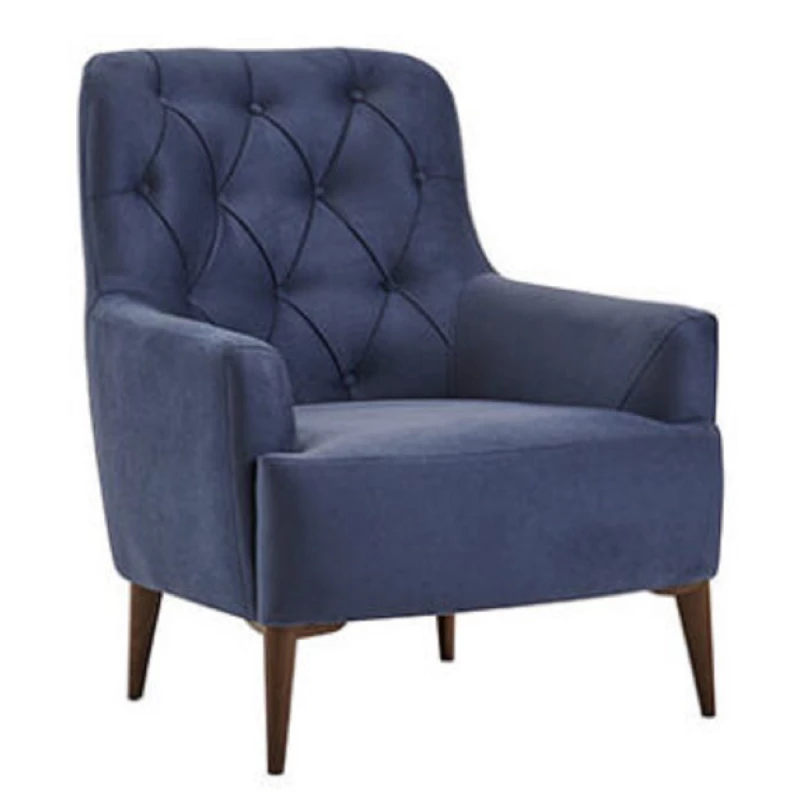 Fotoliu Dogtas MABEL ARMCHAIR GK:2372/AR:BLACK, BLUE/SAGE, Velvet