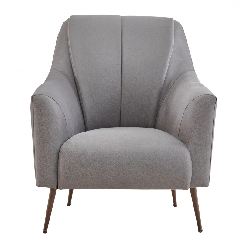 Kресло Dogtas MILENA Armchair, GK:2271, Walnut, nubuck blue