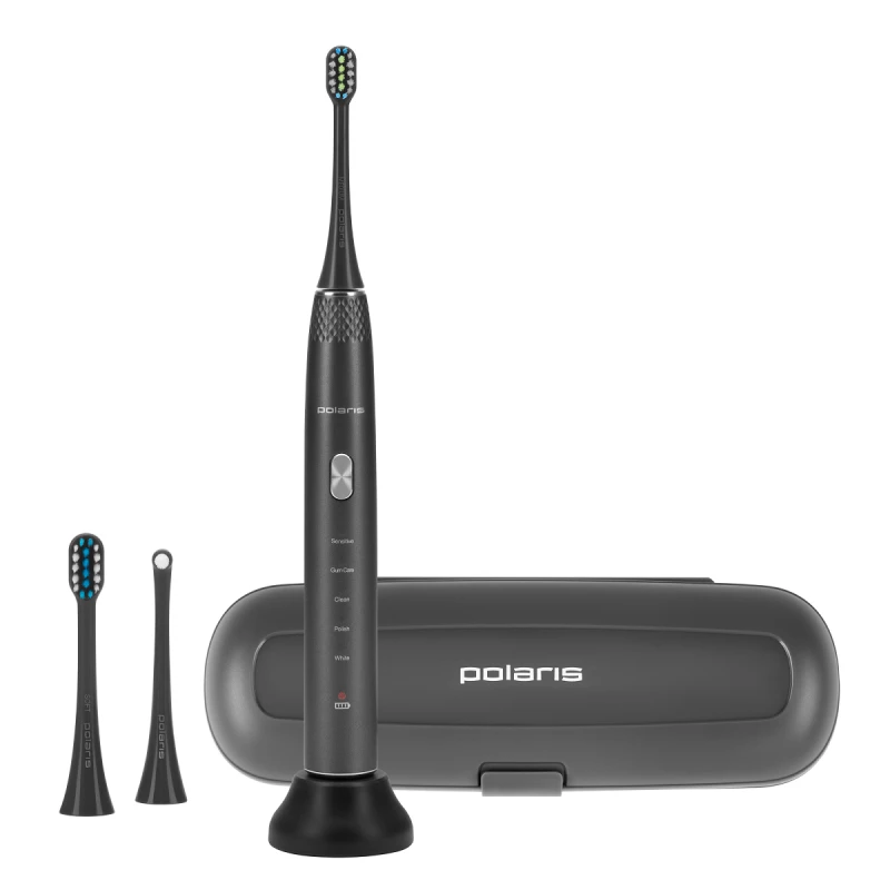 Periuta de dinti electrica POLARIS PETB 0701 TC, 48000 puls/min, Timer, Grafit