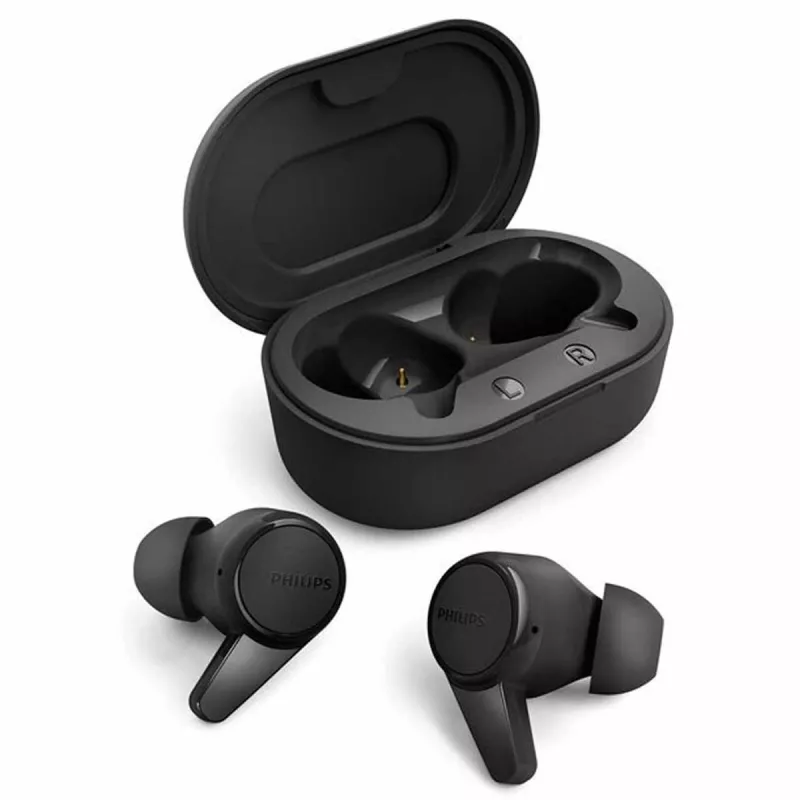 Casti fara fir PHILIPS TAT1207BK/00, BLACK, TWS