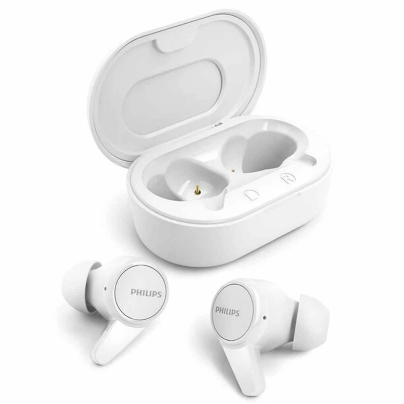 Casti fara fir PHILIPS TAT1207WT/00, WHITE, TWS