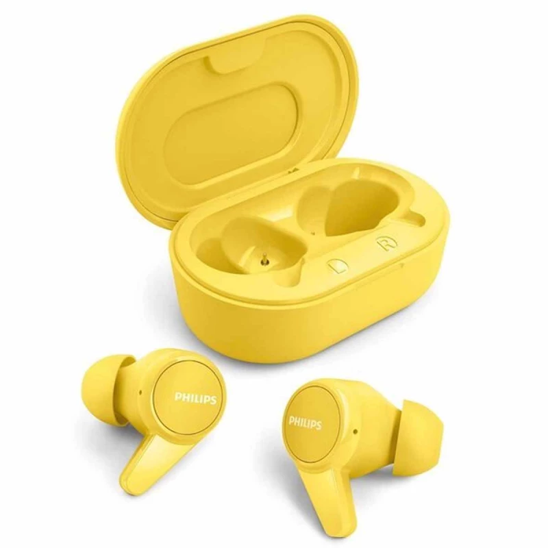 Casti fara fir PHILIPS TAT1207YL/00, YELLOW, TWS