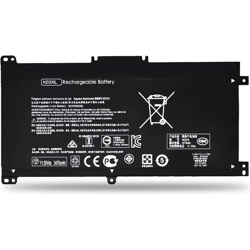 Baterie laptop OEM HP X360 14-BA000 14M-BA000:14m-ba011dx 14m-ba013dx 14m-ba015dx 14m-ba114dx 14-ba253cl 14-ba125cl 14-ba175nr 14-ba051cl 916366-421 541 916811-855 HSTNN-LB7S UB7G K03XL