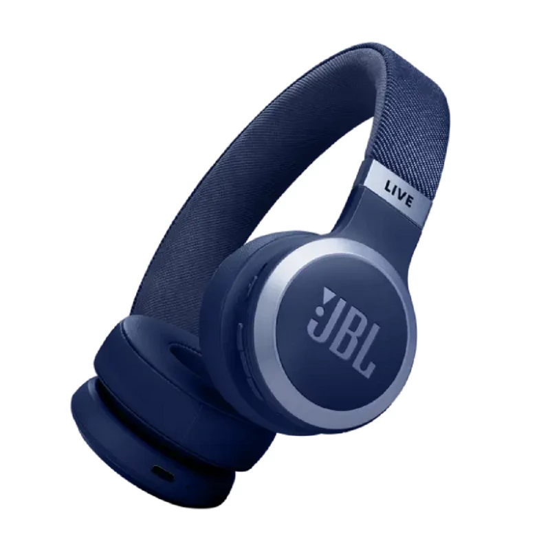 Наушники проводные с микрофоном JBL Headphones Bluetooth LIVE670NC Blue, On-ear, active noise-cancelling