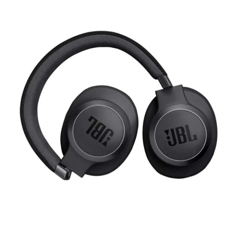 Casti cu fir si microfon JBL HEADPHONES BLUETOOTH LIVE770NC BLACK, OVER--EAR, ACTIVE NOISE-CANCELLING