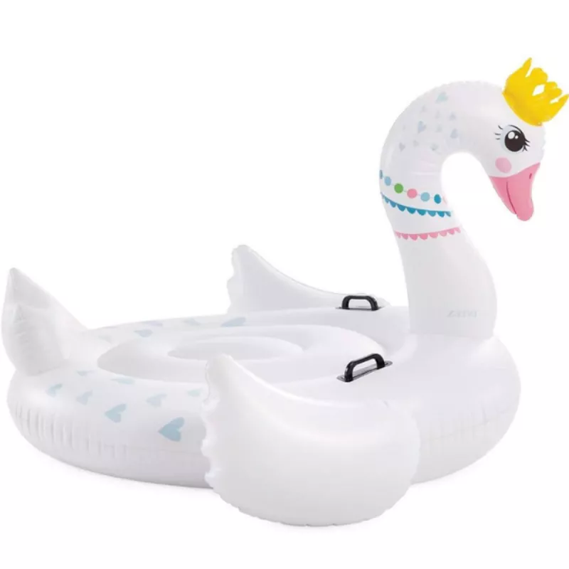 Saltea gonflabila INTEX Lebada regala, 3+ (57562), 142 x 137 x 99 cm