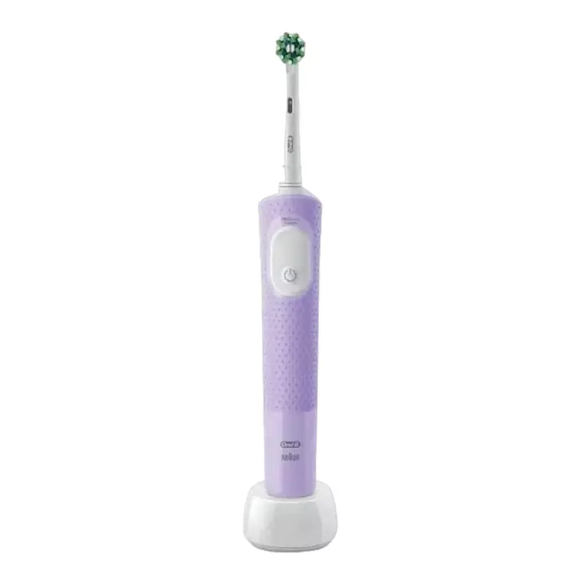 Электрическая зубная щетка Oral-B Electric Toothbrush Braun Kids Vitality D103.413.3 Pro Rechargeabl, 7600 об/мин, Таймер, Фиолетовый, Белый