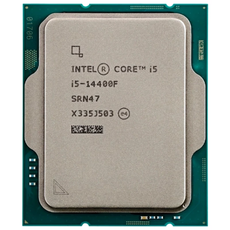 Процессор INTEL CORE I5-14400F, TRAY, 2.5-4.7GHz (6P+4E/16T,20MB,S1700, 10nm, No Integ. Graphics, 65W)