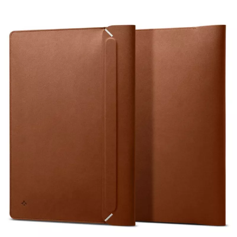 Geanta laptop Spigen ULTRABOOK SLEEVE VALENTINUS FOR 15-16", CLASSIC BROWN
