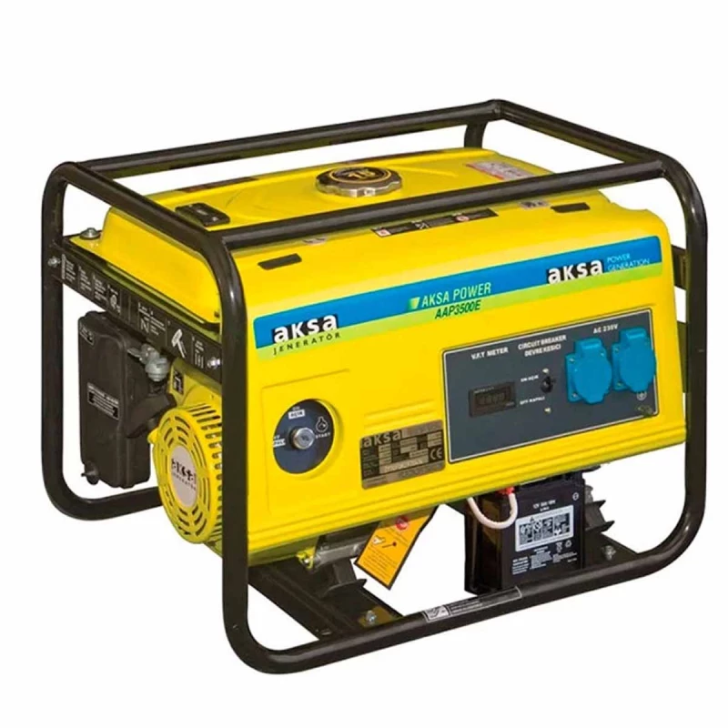 Generator AKSA 2,5 - 2,8 KW 50HZ 220V (AAP3500E) DE BENZINA