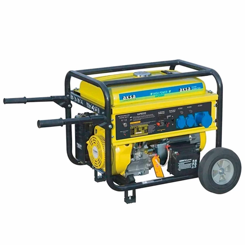 Generator AKSA 6 - 6,5 KW 50Hz 220V (AAP8000E) de benzina
