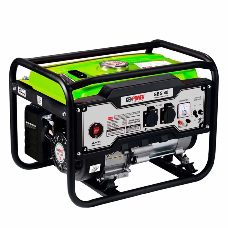 Generator GENPOWER GBG40 2,6 - 3,2 KW 50HZ 230V DE BENZINA