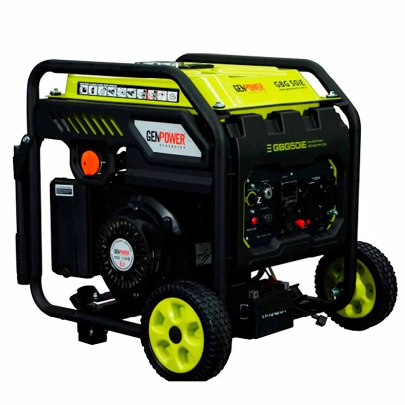 Generator GENPOWER GBG50IE 4,5 - 5,0 KW 50HZ 230V DE BENZINA
