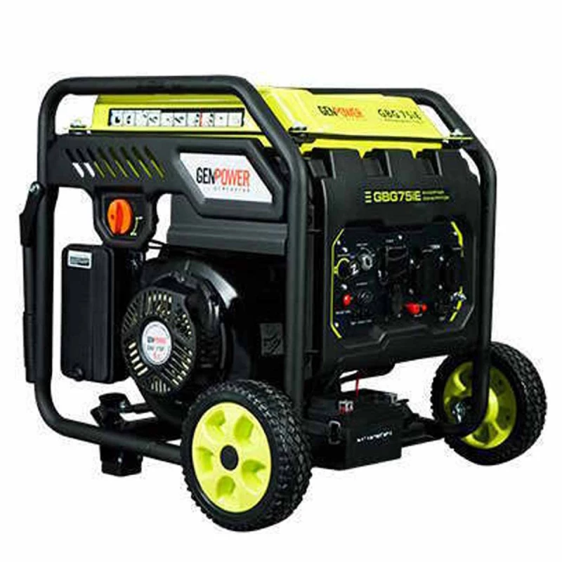 Generator GENPOWER GBG75IE 6,3 - 7,5 KW 50HZ 230V DE BENZINA