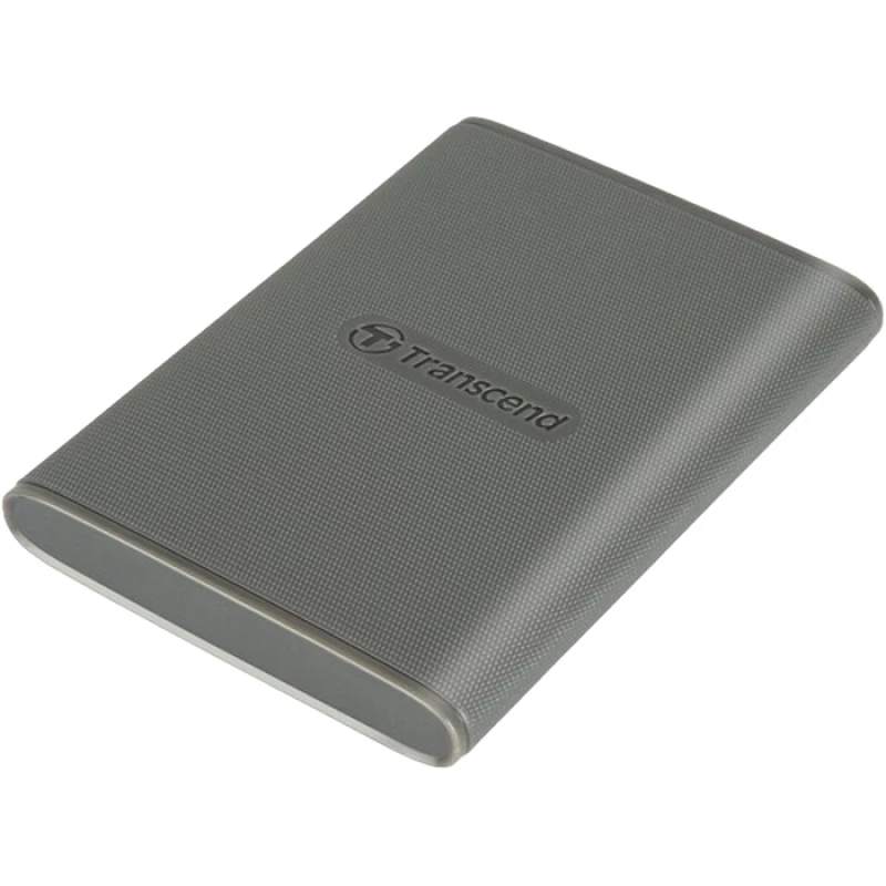 Жёсткий диск внешний TRANSCEND 1.0TB PORTABLE SSD ESD360C GRAY, USB-A/C 3.2, (77x55.7x9.6mm, 41g, R/W:2000/2000MB/s, MIL-STD-810G)