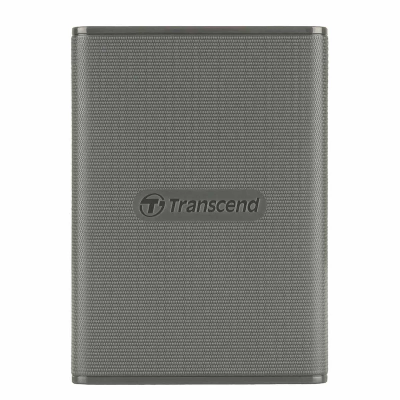 Жёсткий диск внешний TRANSCEND 2.0TB Portable SSD ESD360C Gray, USB-A/C 3.2, (77x55.7x9.6mm, 41g, R/W:2000/2000MB/s, MIL-STD-810G)