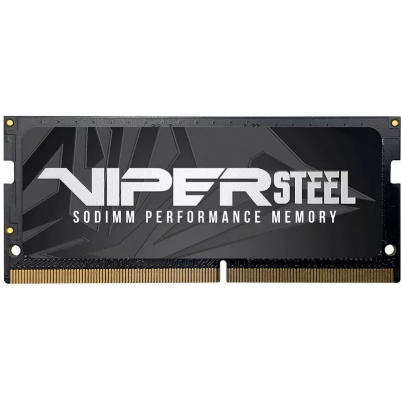 RAM VIPER (by Patriot) 32GB DDR4-2666 SODIMM STEEL Performance, PC21300, CL18, 1.2V, Intel XMP 2.0 Support, Black