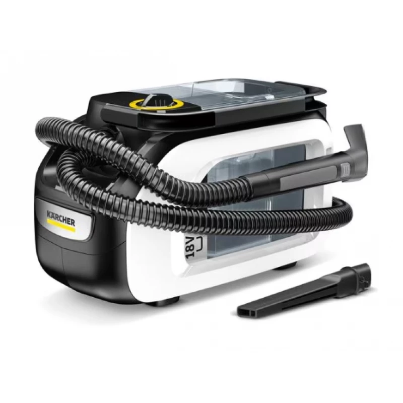 Пылесос KARCHER SE 3-18 Compact Home Battery + Kit, 1.2 л, Желтый, Черный