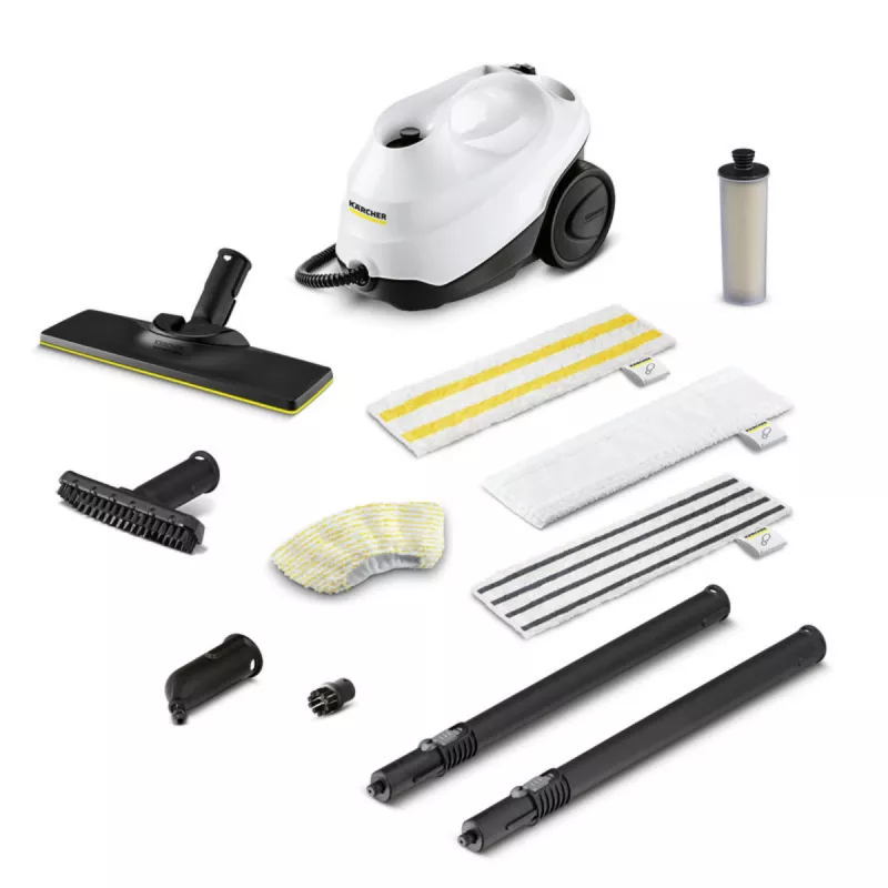 Curatator cu vapori KARCHER SC 3 EasyFix Anniversary Edition, 1900 W, 1 l, Alb, Negru