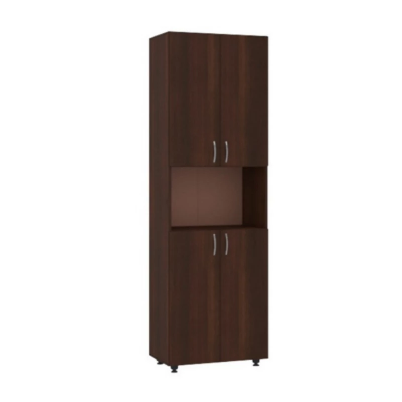 Mobilier de birou PEHOTIN ШД-1, Pal melaminat, Nuc, 60x36.6x188.6