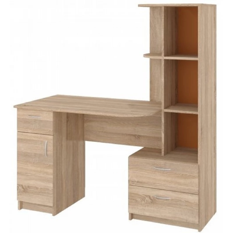 Masa de birou PEHOTIN FAVORITA, Stejar Sonoma, 147x130x60
