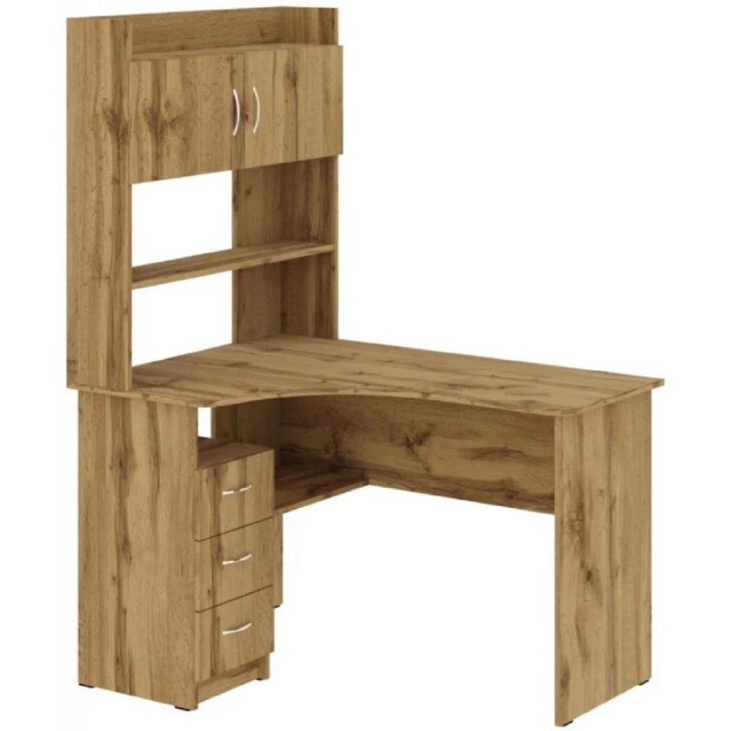 Masa de birou PEHOTIN Forfard, Stejar Tahoe, 165x120x60