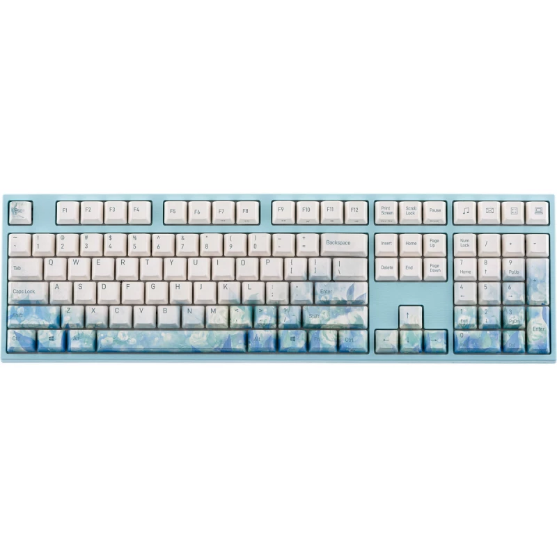 Игровая клавиатура Varmilo MA108 Jasmine 108Key, EC V2 Ivy, USB-A, EN, White Led, black