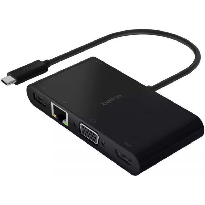 Док-станция BELKIN USB-C > Ethernet/HDMI/VGA/USB-A/USB-C 100W PD