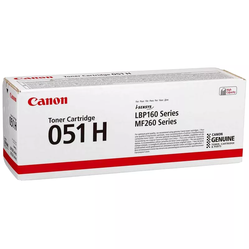 Картридж лазерный CANON CRG-051 HToner Cartridge for Canon i-Sensys MF264dw II, (4,100 pages)