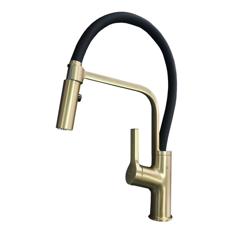 Baterie pentru chiuveta Sandonna ANDRA AURIU-NEGRU