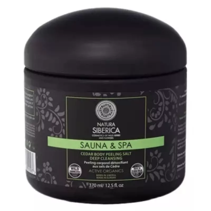 Peeling moale reînnoitor Organic Sh. Cedar Body Peeling Salt 370 ml К8