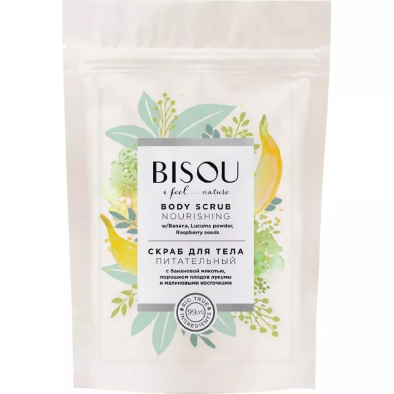Scrub Organic Sh. pentru corp Bisou Banana Hranitoare 200 g К6