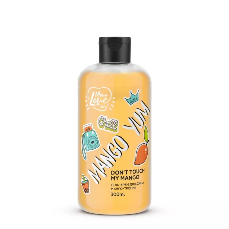 Gel-cremă Organic Sh. de dus Mango-YUM 300 ml К9