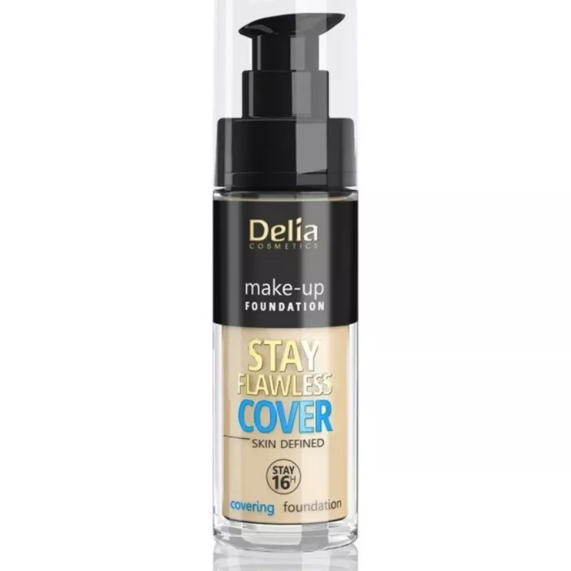 Fond de ten Organic Sh. Stay Flawless Cover on 501 Porcelain 30 ml К60